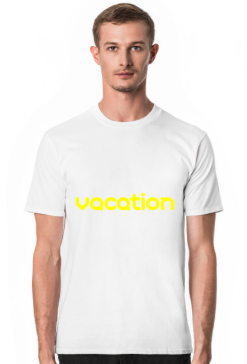 Męska koszulka "Vacation"