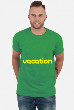 Męska koszulka "Vacation"