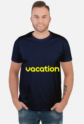 Męska koszulka "Vacation"