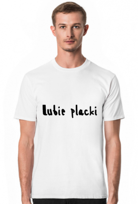 Męska koszulka "Lubię placki"