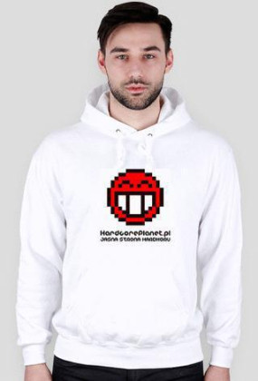 Redman: biała bluza z kapturem