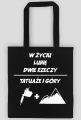 Torba" W życiu lubię, dwie rzeczy- tatuaże i góry"