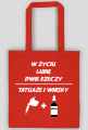 Torba" W życiu lubię, dwie rzeczy- tatuaże i whisky"