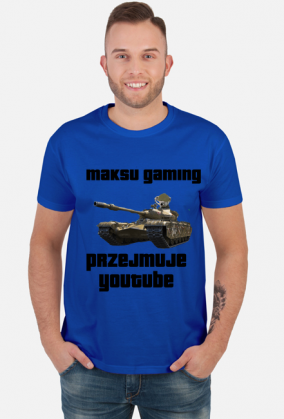 koszulka maksu gaming koala w czołgu