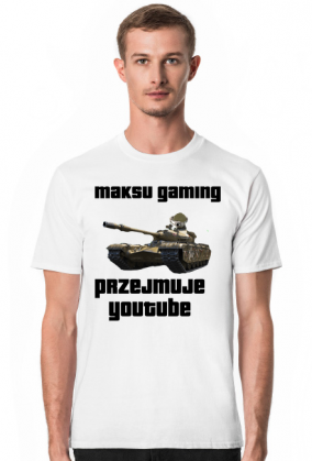 koszulka maksu gaming koala w czołgu