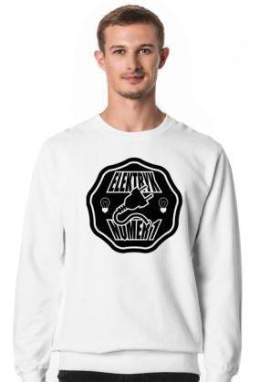 Bluza męska jasna - Elektryk numer 1