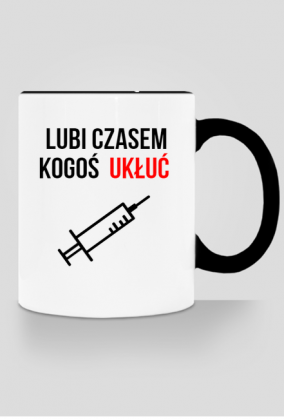 Kubek pielęgniarka jest jak komar 2