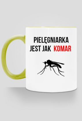 Kubek pielęgniarka jest jak komar 2