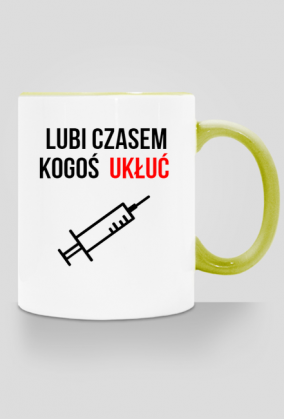 Kubek pielęgniarka jest jak komar 2