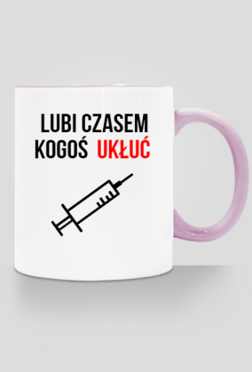 Kubek pielęgniarka jest jak komar 2