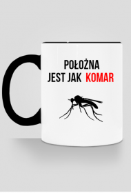 Kubek położna jest jak komar 2