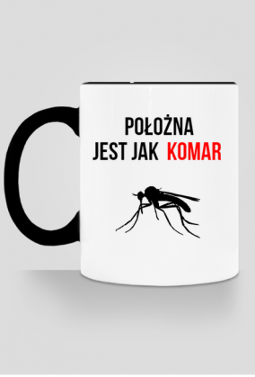 Kubek położna jest jak komar 2