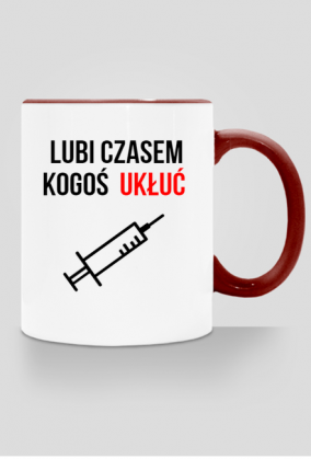 Kubek położna jest jak komar 2