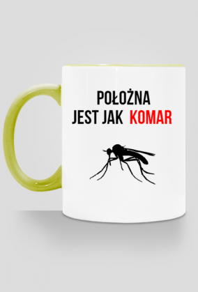 Kubek położna jest jak komar 2