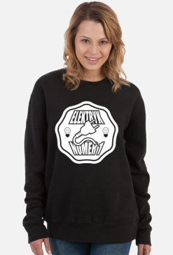 Bluza damska ciemna - Elektryk numer 1