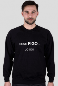 Sono figo... lo so! czarna bluza