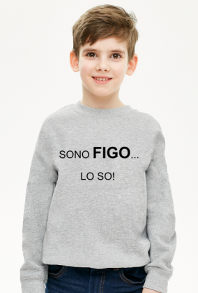Sono figo... lo so! bluza dla chłopca