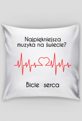 Poduszka bicie serca