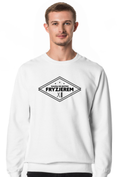 Bluza męska jasna - Zaufaj mi jestem fryzjerem