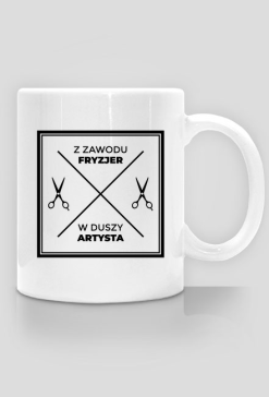 Kubek - Fryzjer artysta