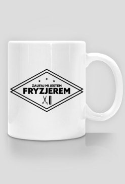 Kubek - Zaufaj mi jestem fryzjerem