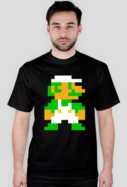 LUIGI - T-shirt męski (różne kolory) [Mario]