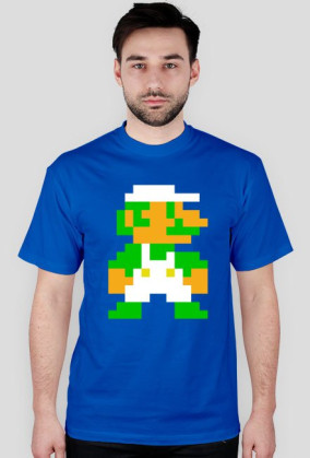 LUIGI - T-shirt męski (różne kolory) [Mario]