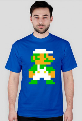 LUIGI - T-shirt męski (różne kolory) [Mario]