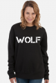 Bluza bez kaptura "WOLF" damska