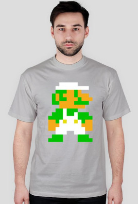 LUIGI - T-shirt męski (różne kolory) [Mario]