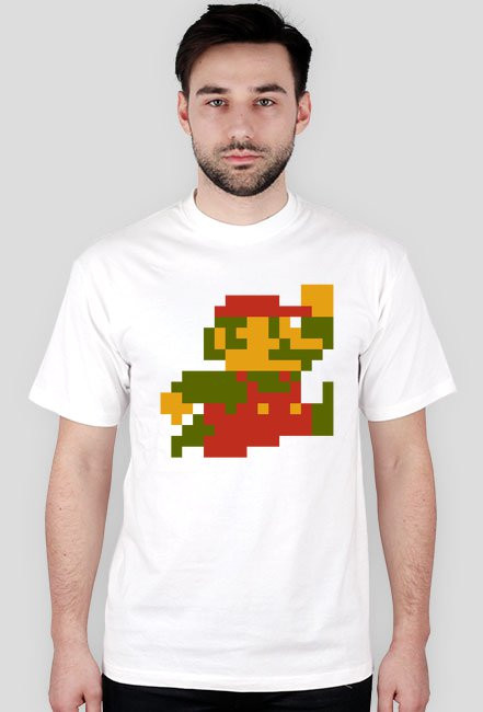 MARIO - T-shirt męski (różne kolory)