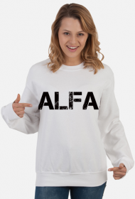 Bluza bez kaptura "ALFA" damska