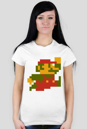 MARIO - T-shirt damski (różne kolory)