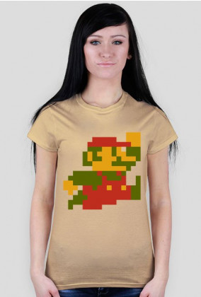 MARIO - T-shirt damski (różne kolory)