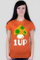 1UP - T-shirt damski (różne kolory) [Mario]