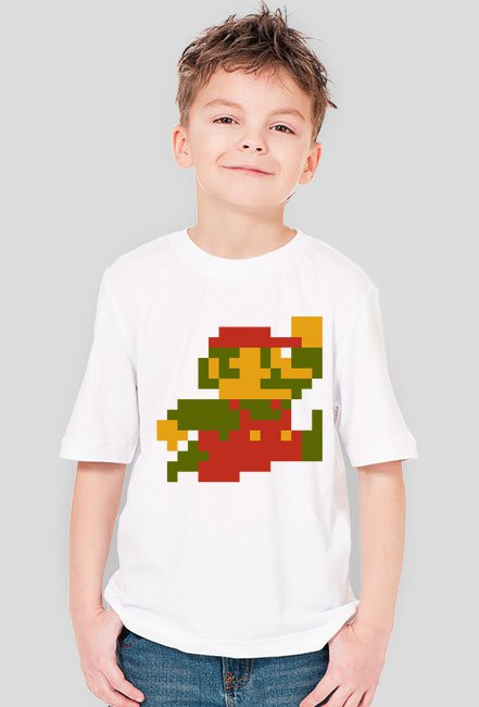 MARIO - T-shirt dziecięcy (różne kolory)