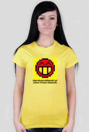 Redman: żółty t-shirt damski