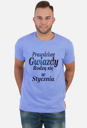 Koszulka "prawdziwe gwiazdy" styczeń