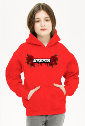 Bluza Born2RiDE róże