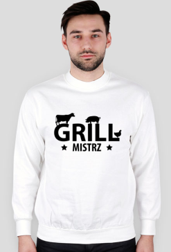Bluza męska jasna - Grill mistrz