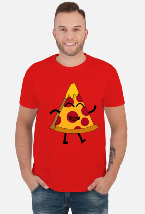 Pizza - Koszulka męska