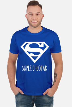 Super Chłopak - koszulka z nadrukiem