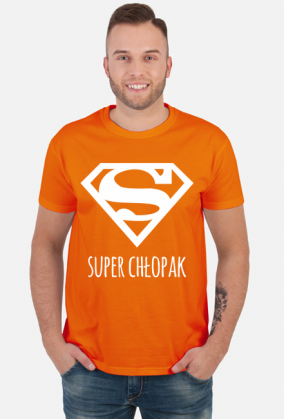 Super Chłopak - koszulka z nadrukiem