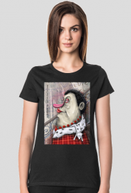 dama z łasiczką, dama, baba