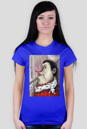 dama z łasiczką, dama, baba