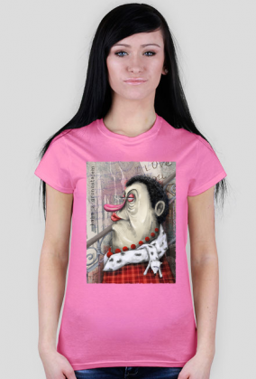 dama z łasiczką, dama, baba