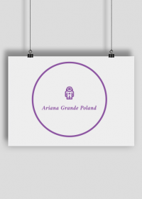 Plakat by Ariana Grande Poland