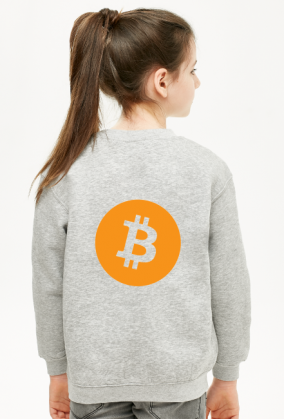 Bluza dziecięca Bitcoin