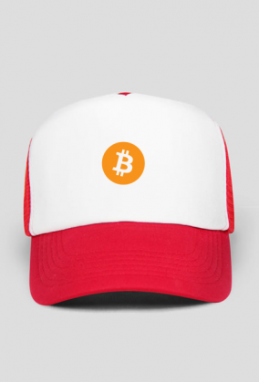Czapka z daszkiem typu TRUCKER Bitcoin