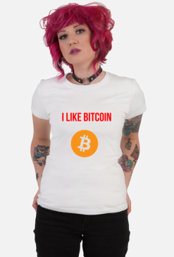 Koszulka damska Bitcoin